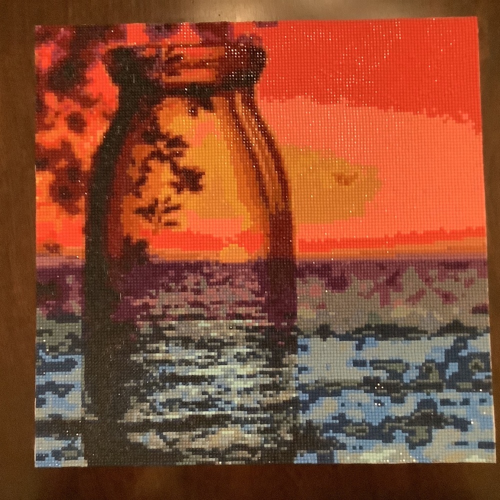Diamond art picture - 14” x 13 1/2”